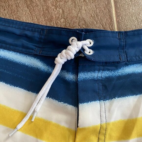 Corona Extra Swim Trunks Shorts Beach Palm All Over Print Men Size L With Defect - Picture 3 of 7